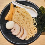 ラーメンロックマウンテン - 特製濃厚海老つけ麺(麺)