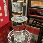 久村の酒場 - 熱燗　グラス