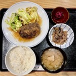 Honoji - ハンバーグ定食 和風ソース