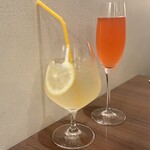 ロクロナン - シチリアレモンソーダ・いちごのスパークリング
