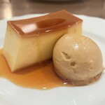 ロクロナン - 本日のデザート(クラシックプリン・キャラメルアイス)