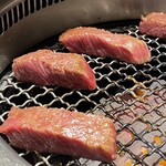 焼肉にくがとう - 赤身ランプロック