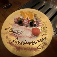 六本木焼肉　Kintan - アニバーサリープレート