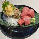 Shinsen Gumi Gyogyo - つぶ貝とマグロ中トロ