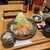 神楽坂 山せみ - 料理写真:ヒレとんかつ 蕎麦セット