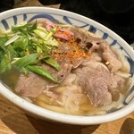 うどん棒 大阪本店 - オリーブ牛も柔らかくて美味しい