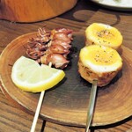 ミアスタンド - ホタルイカと半熟卵のポークロール