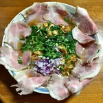 虎一番 - ニラそば＋チャーシュー＋タマネギＴＰ