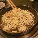 ますだや - 締め　うどん