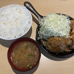 サッポロトンテキ - ハーフ＆コマトン定食(ランチ)