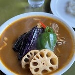 イン カリー - 野菜　スープ大盛　4番