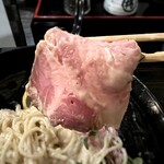 魚々麺 園 - 固形スープが絡みます