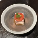 大月苑 - 【先付】さくら豆腐