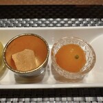 大月苑 - 【前菜】季節のお品四種盛り