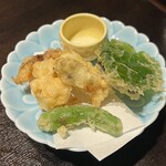 大月苑 - 【油物】渡り蟹ずわい蟹の東寺揚げ