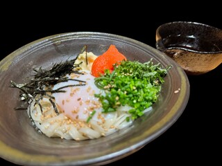 Nagomi An Gombee - 店主特製　明太釜玉うどん