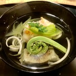 紀尾井町 南かわ - 車海老とおふのしんじょう