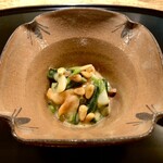 紀尾井町 南かわ - 赤貝と芹のぬた