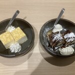 全席完全個室居酒屋 和ノ音 - ふわとろミルクレープ、濃厚ティラミス