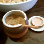 つけ麺　ちっちょ極 - きめ細かい魚粉