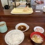 だるまの天ぷら定食 吉塚本店 - 