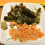 やよい軒 - 出汁茶漬け用の鮭