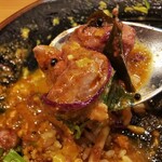 Onz Curry - ３種あいがけスパイスカレー大盛り