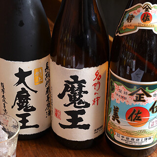 ◎12種燒酒和每天更換的日本酒超值無限暢飲也♪