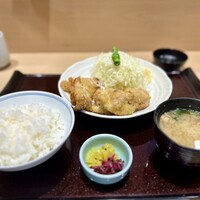 割烹 嶋村 - 若鳥ひとくち揚げ(皿もり)