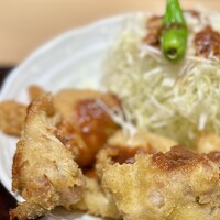 割烹 嶋村 - 若鳥ひとくち揚げ(皿もり)