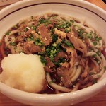 うどん処 硯家 - 肉ぶっかけうどん730円