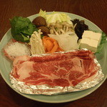 くまさんち - 料理写真:岩手県産　短角和牛リブロースのしゃぶしゃぶ