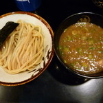 つけ麺無心 - 豚骨つけ麺（H26.1.31）