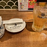 餃子とスパークリング バブルス - 