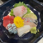 和庵ごん兵衛 - 刺身盛り合わせ