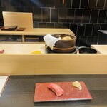 Tsukiji Aozora Sandaime Bettei - 中トロ