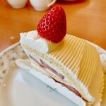 不二家　 - イタリアンショートケーキ