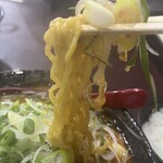 北海道ラーメン 温 - たまごちぢれ麺