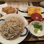 Dosanjin - せいろ蕎麦とだし巻き玉子のセット　¥1,320-