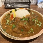 スパイスカレー あかつ亭 - 大根とサバのカレー