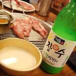 麻浦チンチャ元祖チェデポ - マッコリ