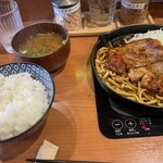 ステーキ&カツレツ NANBA 4029 - トンテキ150g定食