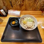 手打ち讃岐うどん 洸香 - 「ぶっかけ（冷）」＋「生卵」