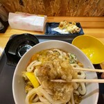 手打ち讃岐うどん 洸香 - とり天