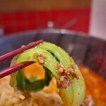 担々麺　錦城 - ザクッと小松菜