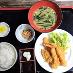活魚問屋 海寶 - 揚物定食