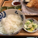 Katsuno Kanzan - ご飯・お新香