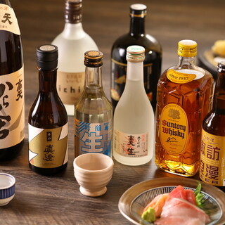 信州蕎麦と酒菜 さらしな - ドリンク写真:地酒をはじめ様々な種類のお酒をご用意しております