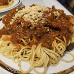 カレーの店 タカサゴ - カツスパゲッティ（大盛）