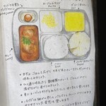 日本一小さなインド家庭料理 ドーン食堂 印度山 - 